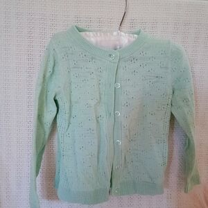 Cat & Jack Light Green Kids Sweater